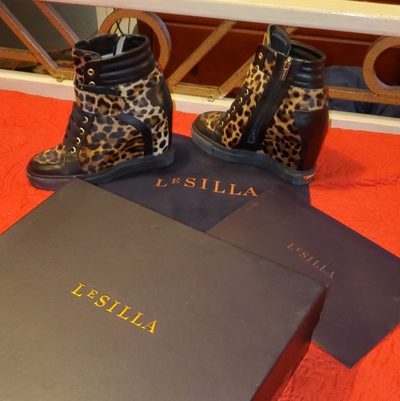 Le Silla leopard high tops - Picture 7 of 7